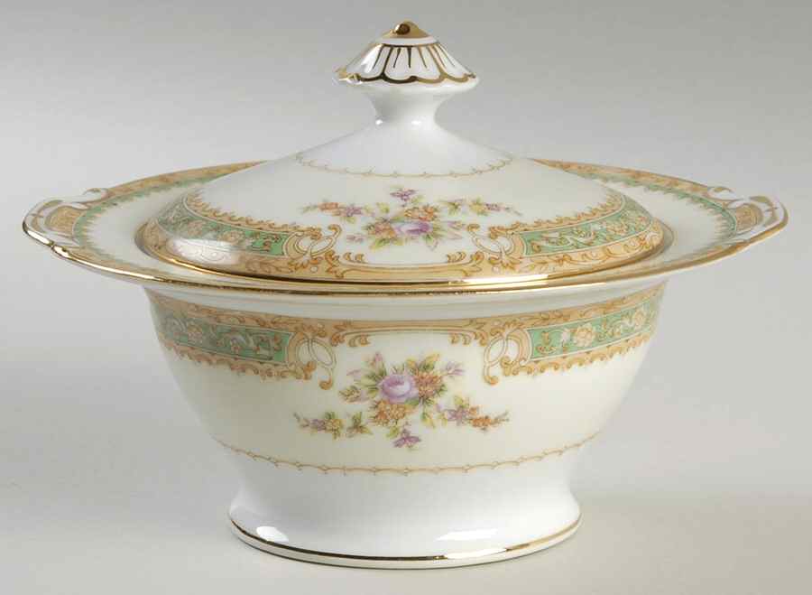 Celina Sugar Bowl & Lid by Regal (Japan)-1