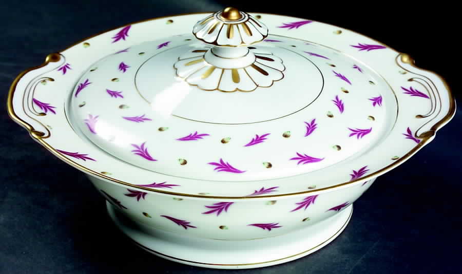 Coronation Round Covered Vegetable by Regal (Japan)-1