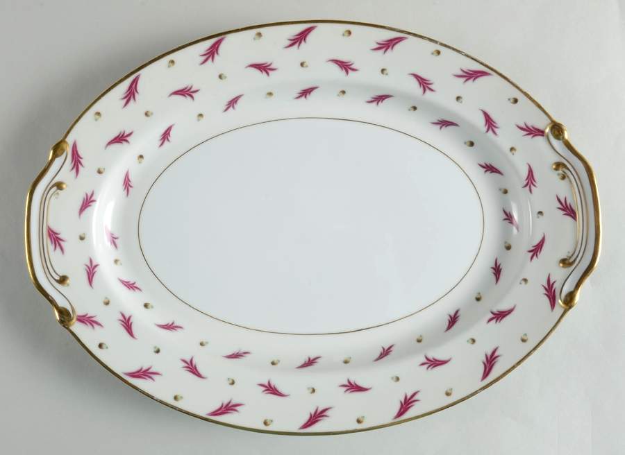 Coronation 14" Oval Serving Platter by Regal (Japan)-1