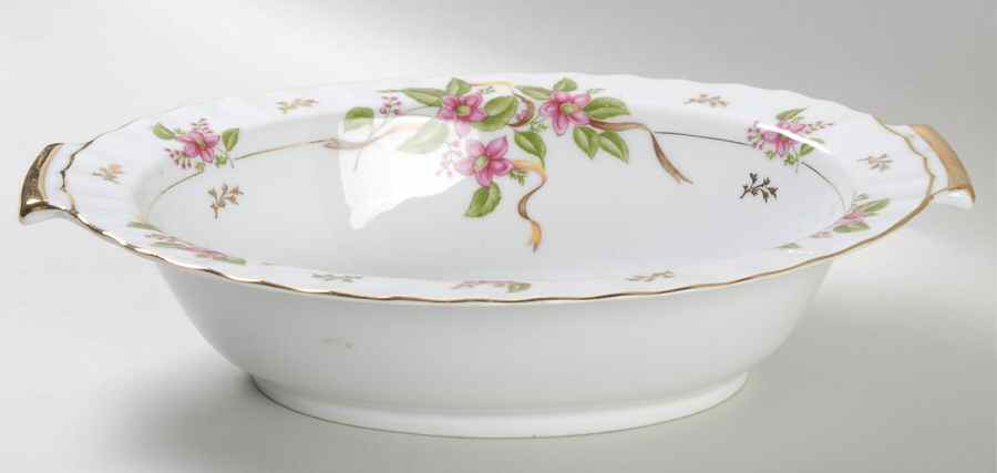 Dianne 11" Oval Vegetable Bowl by Regal (Japan)-1