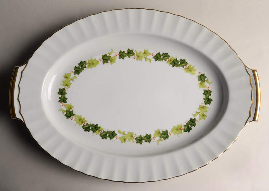 Lawndale 17" Oval Serving Platter by Regal (Japan)-1