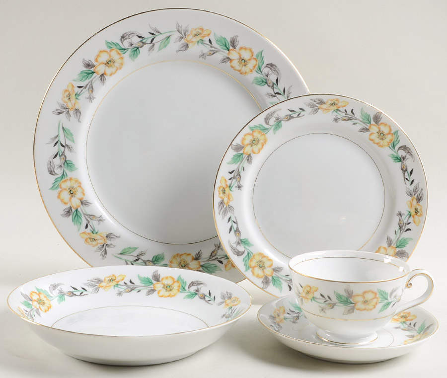 Loraine 5 Piece Place Setting by Regal (Japan)-1