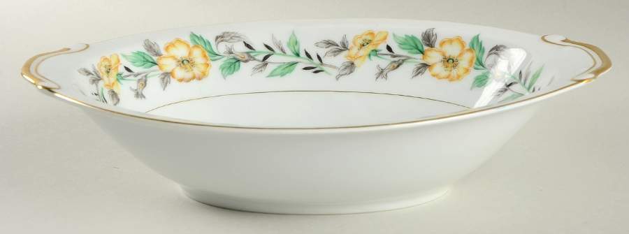 Loraine 10" Oval Vegetable Bowl by Regal (Japan)-1