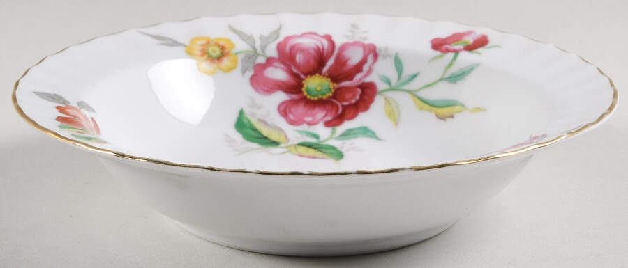 Mayflower Rim Soup Bowl by Regal (Japan)-1