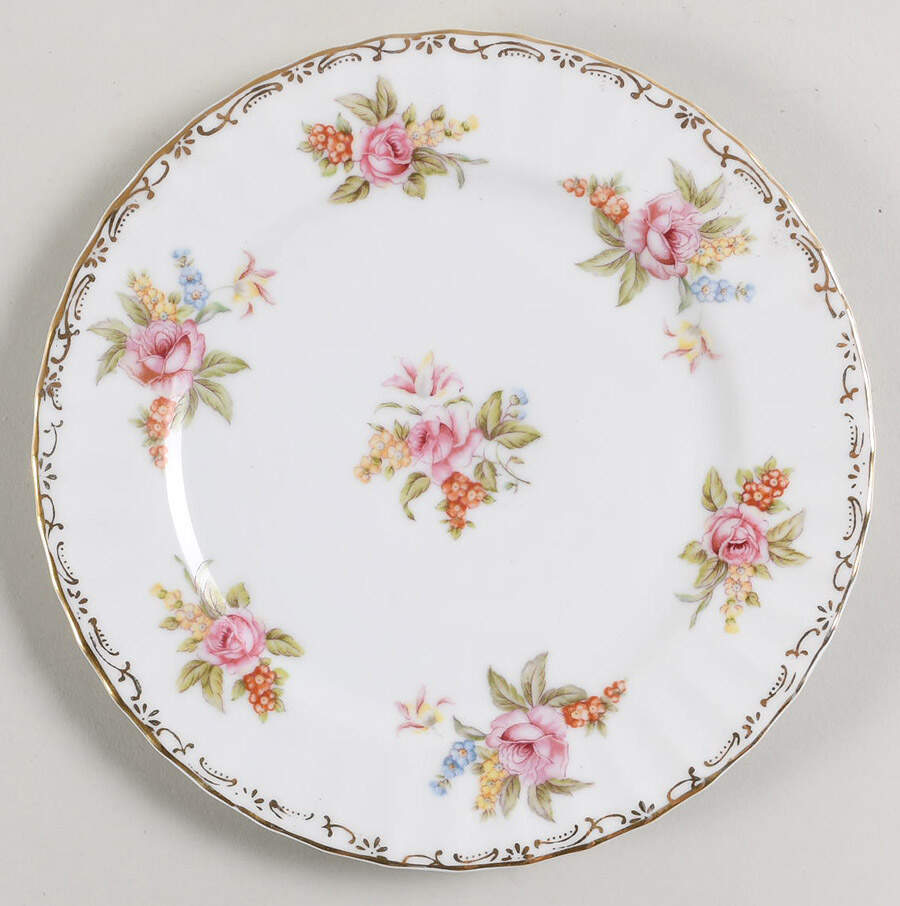 Mel Rose Salad Plate by Regal (Japan)-1