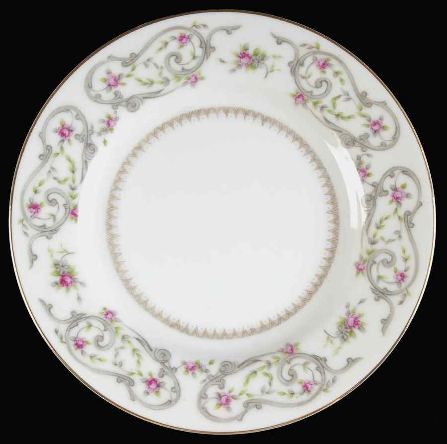Minuet Bread & Butter Plate by Regal (Japan)-1