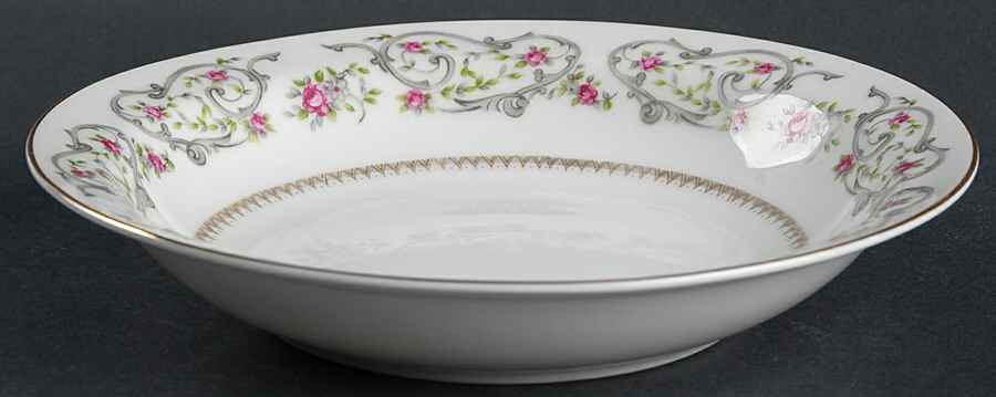 Minuet Rim Soup Bowl by Regal (Japan)-1