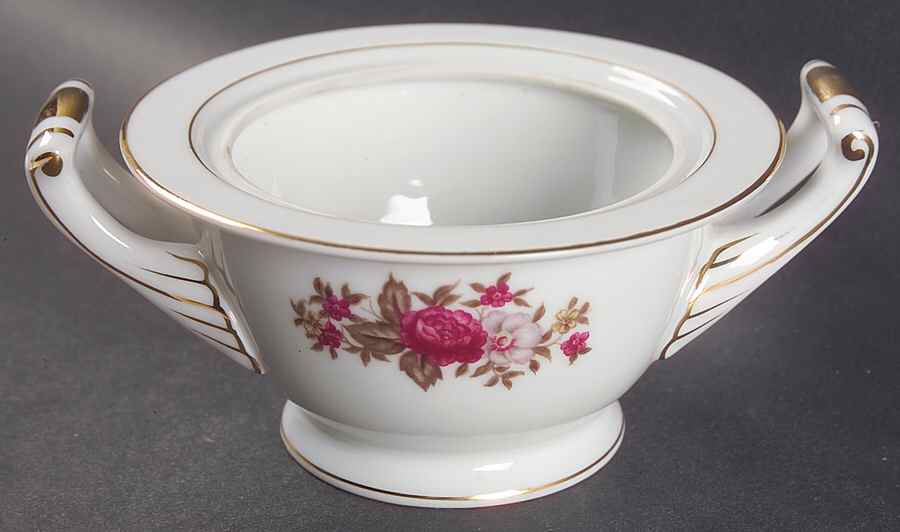 Rosedale Sugar Bowl No Lid by Regal (Japan)-1