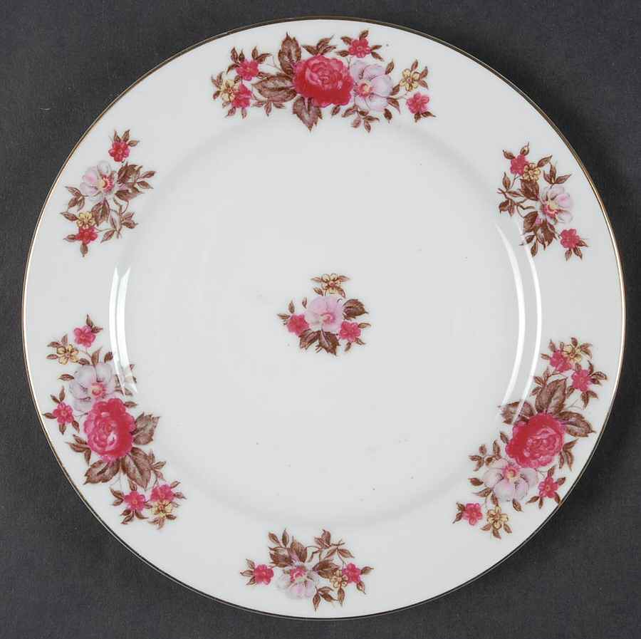 Rosedale Bread & Butter Plate by Regal (Japan)-1