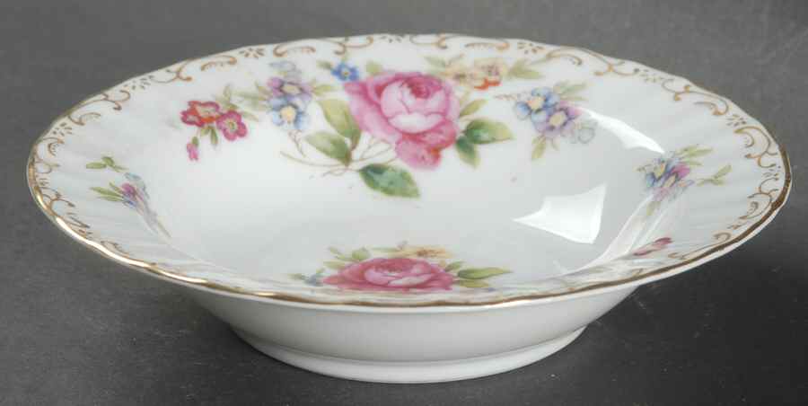 Spring Glory Rim Fruit/Dessert (Sauce) Bowl by Regal (Japan)-1