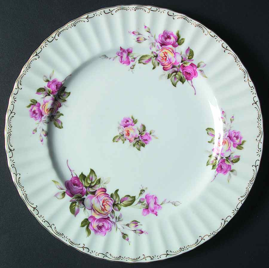 Spring Rose Dinner Plate by Regal (Japan)-1