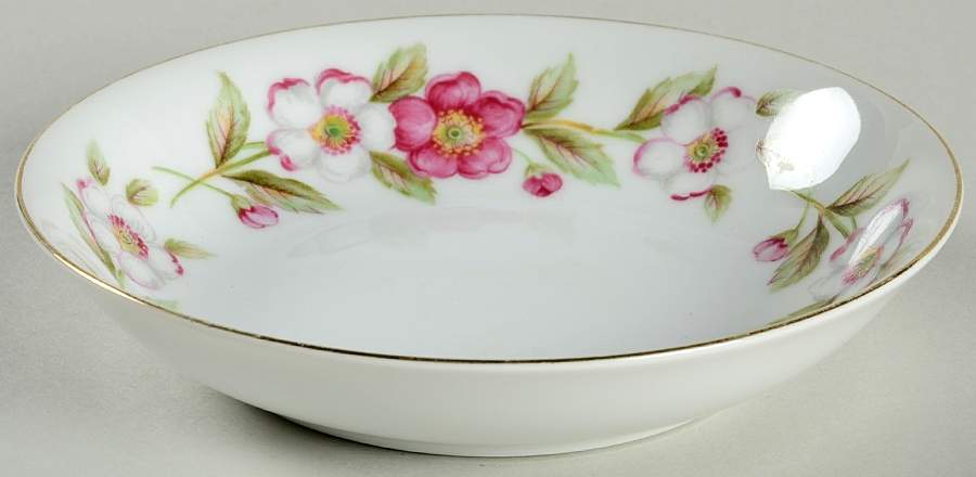 Spring Tine Fruit/Dessert (Sauce) Bowl by Regal (Japan)-1