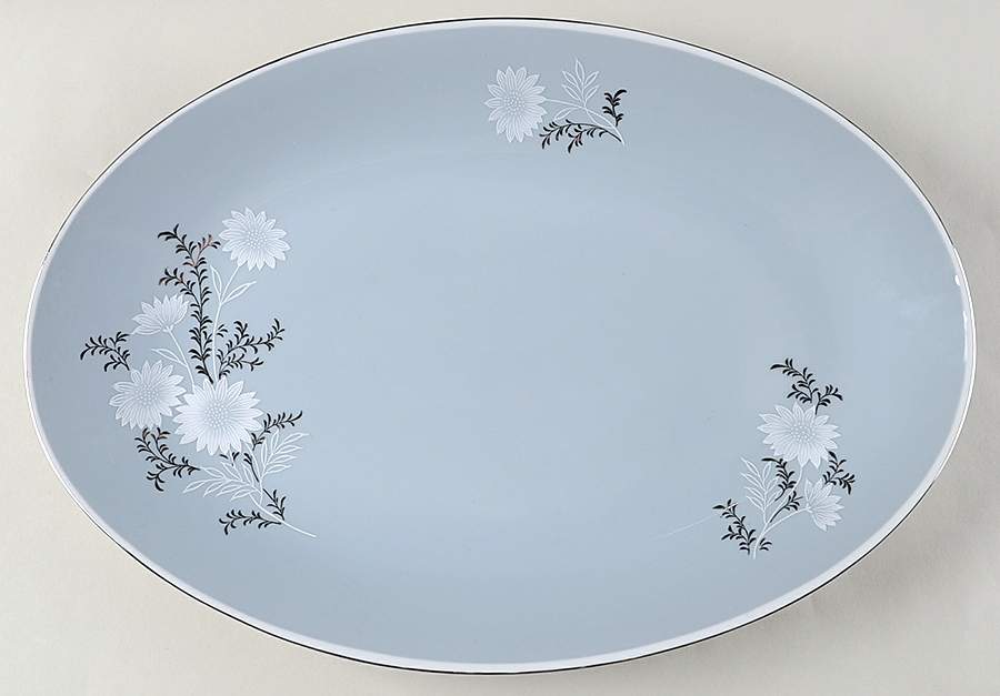 Starlite 14" Oval Serving Platter by Regal (Japan)-1