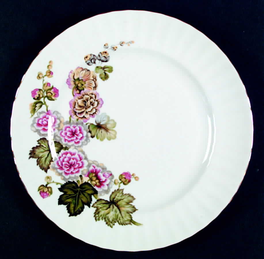 Valley Rose Dinner Plate by Regal (Japan)-1