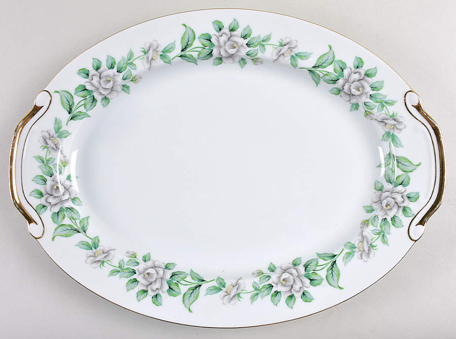 Virginia 16" Oval Serving Platter by Regal (Japan)-1