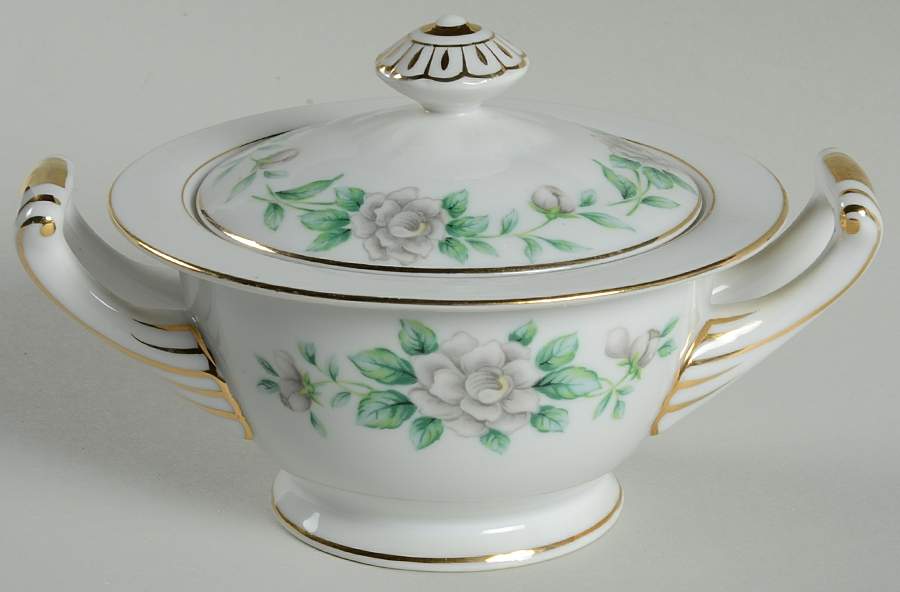 Virginia Sugar Bowl & Lid by Regal (Japan)-1