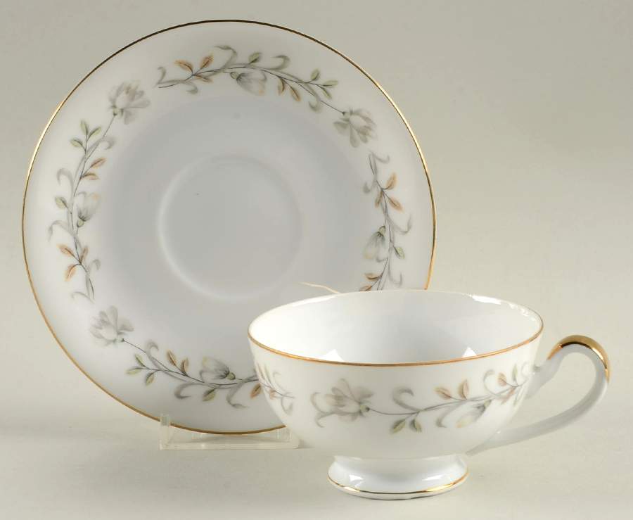 Winfield Footed Cup & Saucer Set by Regal (Japan)-1