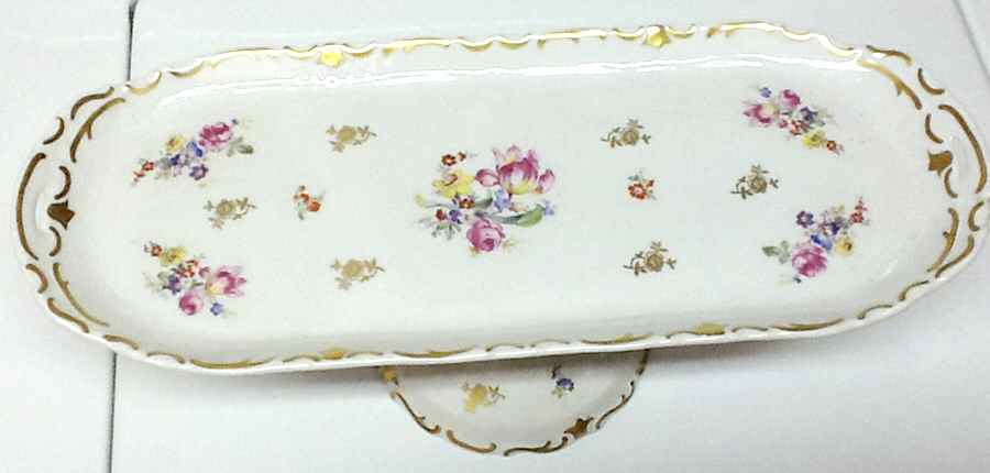2253p Oblong Footed Tray by Reichenbach-1