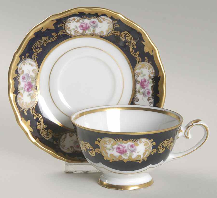 8159K Footed Demitasse Cup & Saucer Set by Reichenbach-1