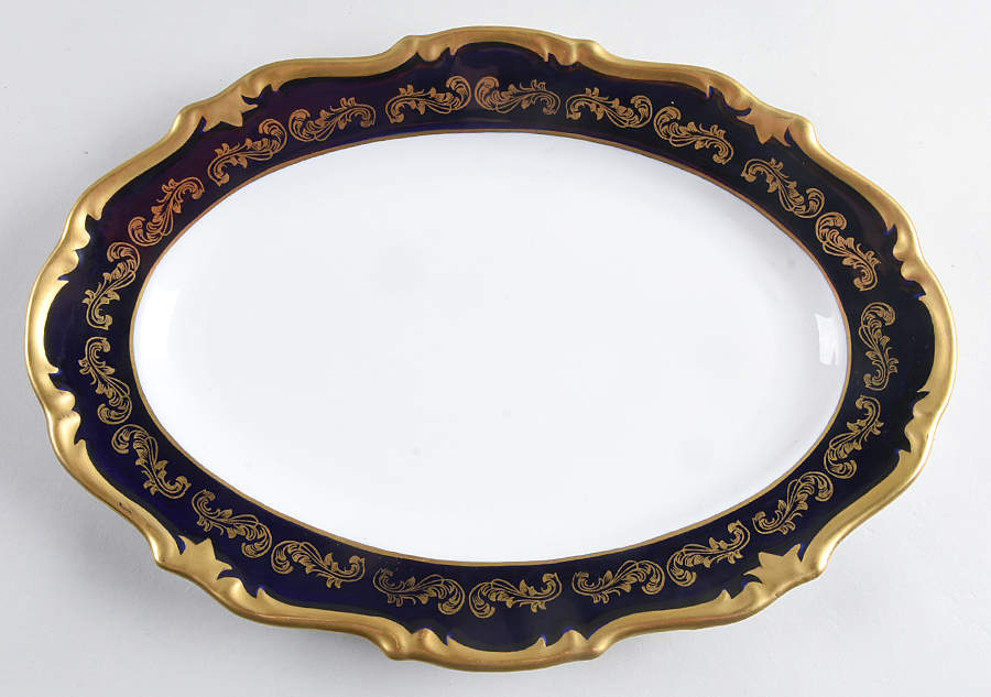 8184k 13" Oval Serving Platter by Reichenbach-1