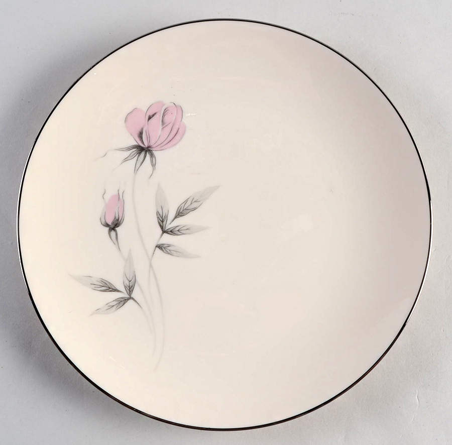Dusty Rose Salad Plate by Regal-American-1