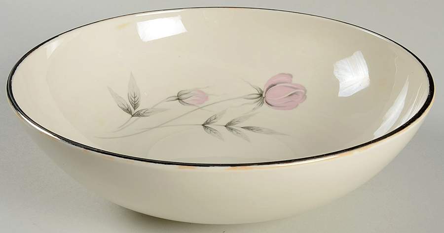Dusty Rose 10" Round Vegetable Bowl by Regal-American-1