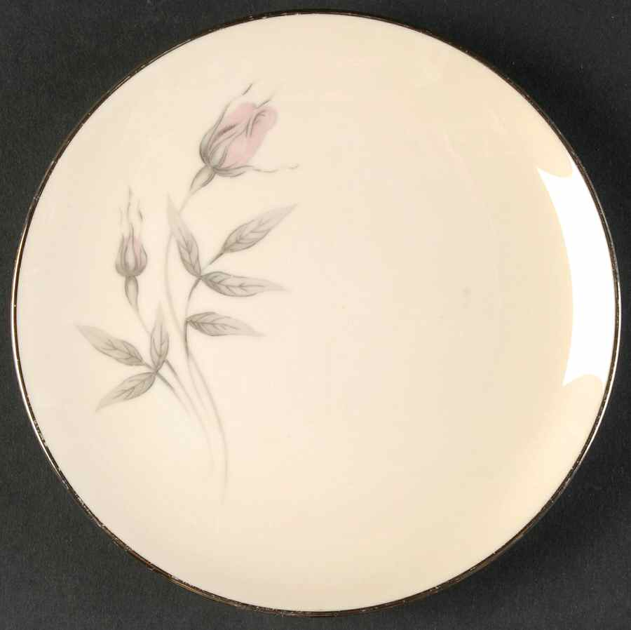 Dusty Rose Bread & Butter Plate by Regal-American-1