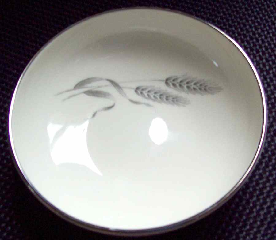 Silver Wheat Fruit/Dessert (Sauce) Bowl by Regal-American-1