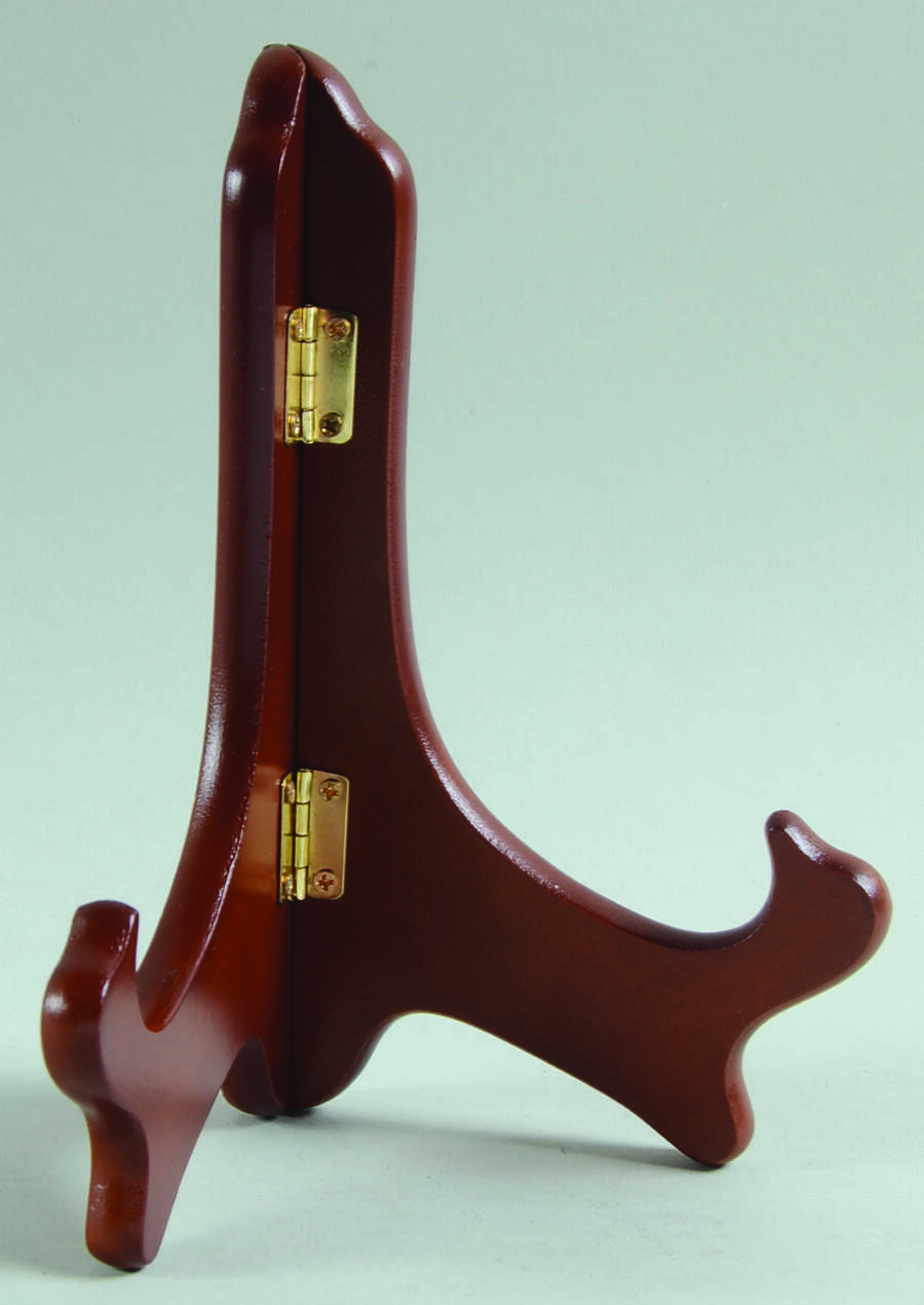 Dinnerware Storage & Cleaning Products Walnut Plate Stand (For 8" Plates) by Replacements-1