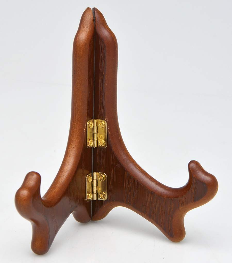 Dinnerware Storage & Cleaning Products Walnut Plate Stand (For 7" Plates) by Replacements-1