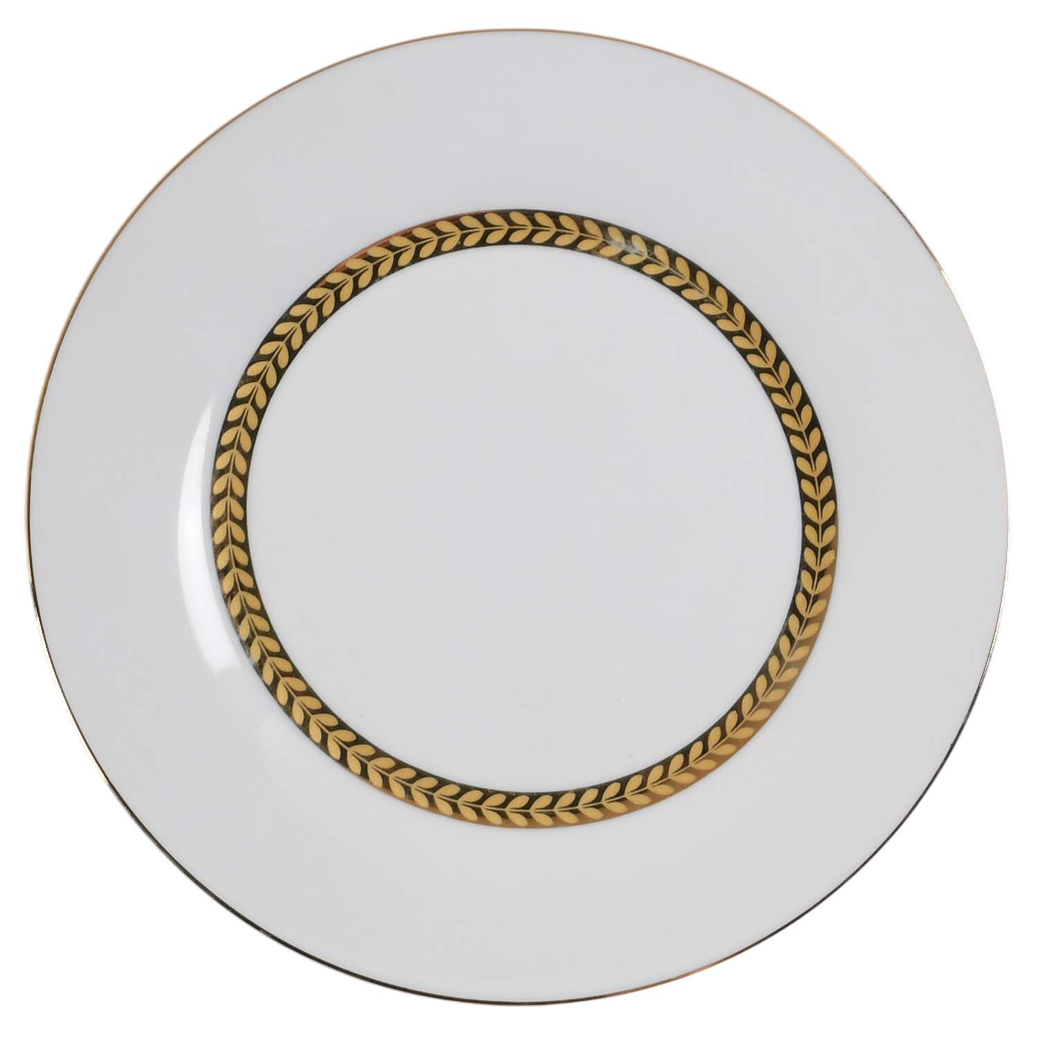 Imperial Gold Salad Plate by Retroneu-1