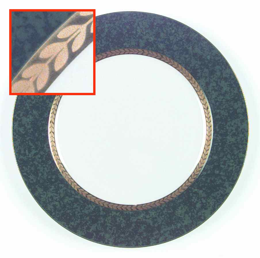 Imperial Malachite Dinner Plate by Retroneu-1