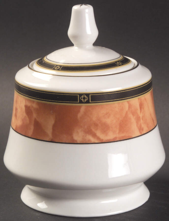 Wood Garland Sugar Bowl & Lid by Retroneu-1