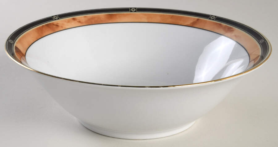 Wood Garland 8" Round Vegetable Bowl by Retroneu-1