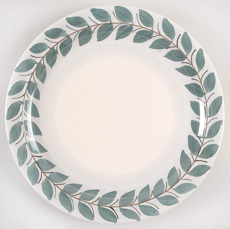 Ardennes Forest Green 12" Chop Plate (Round Platter) by Red Wing-1
