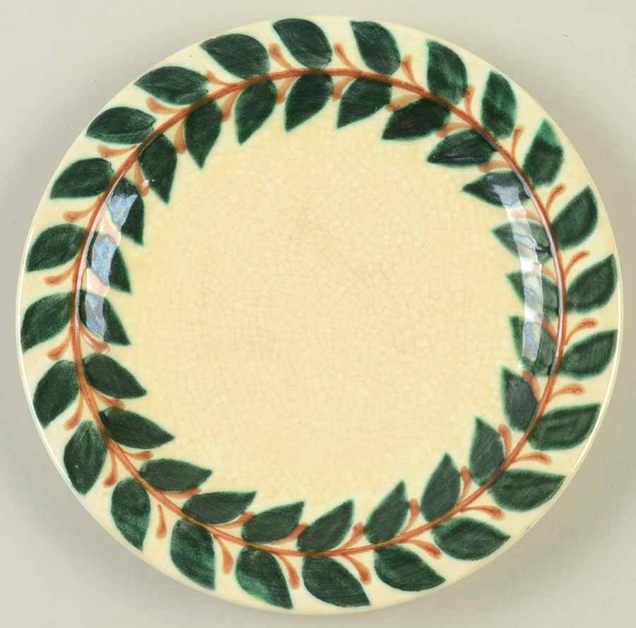 Ardennes Forest Green Salad Plate by Red Wing-1