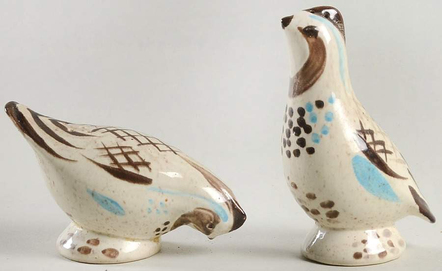 Bob White Salt & Pepper Set by Red Wing-1