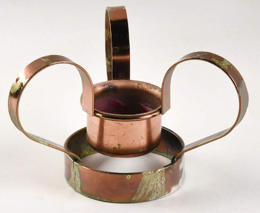 Bob White Metal Stand for Butter Sauce by Red Wing-1