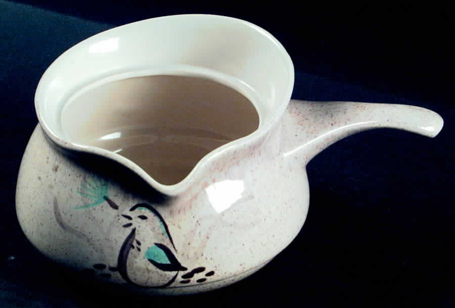 Bob White Gravy Boat No Lid by Red Wing-1