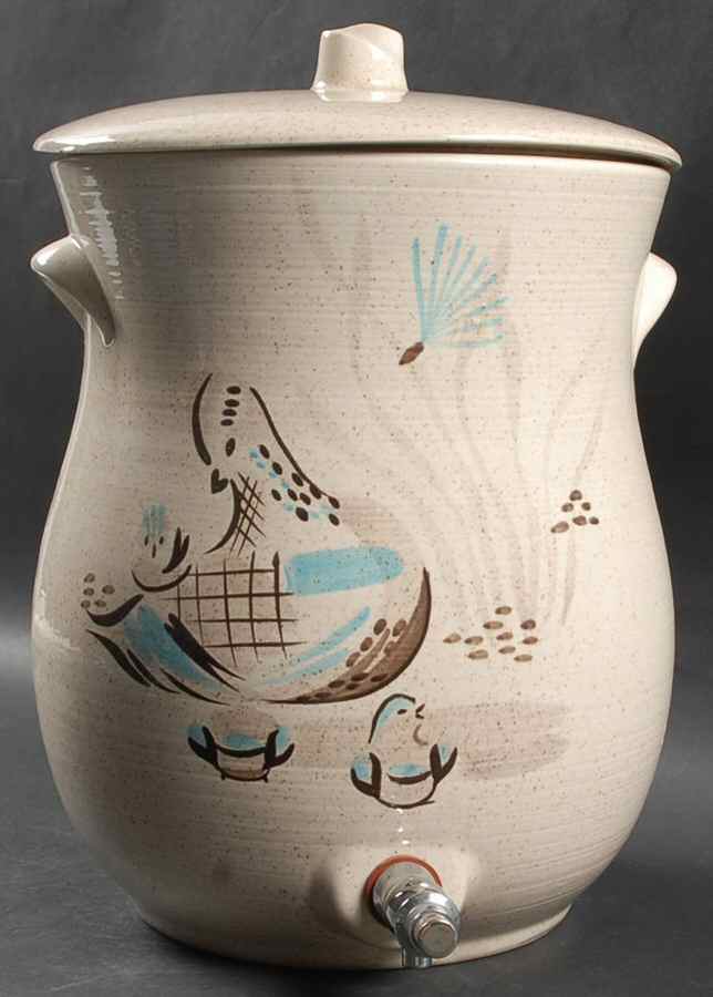 Bob White Samovar & Lid by Red Wing-1