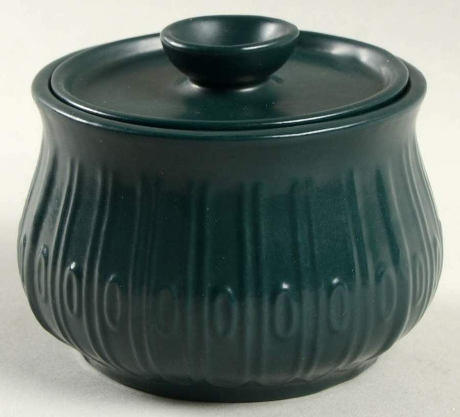 Charstone Bleu Sugar Bowl & Lid by Red Wing-1