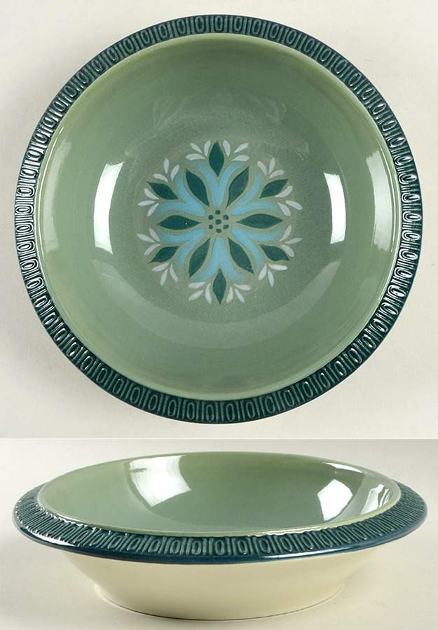 Charstone Bleu 9" Round Vegetable Bowl by Red Wing-1