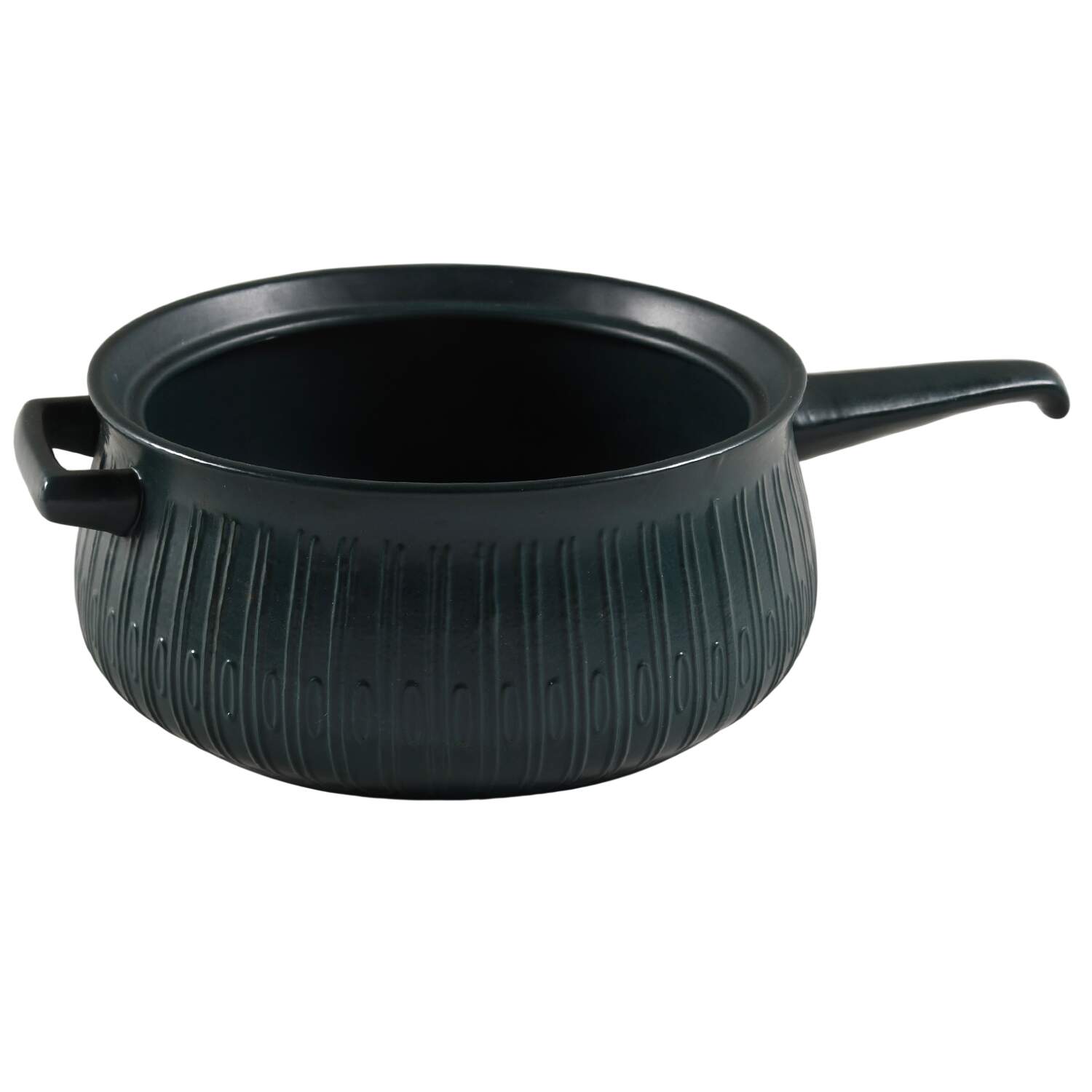 Charstone Bleu 4 Quart Round Casserole No Lid by Red Wing-1