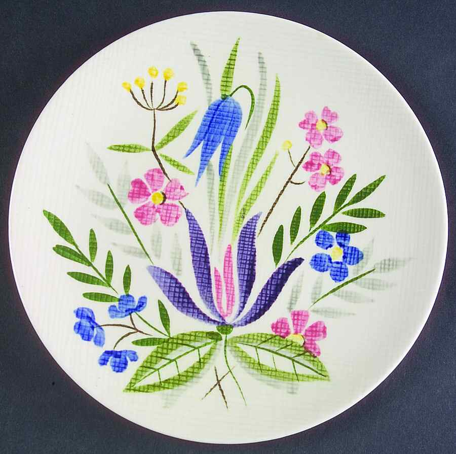 Country Garden Salad Plate by Red Wing-1
