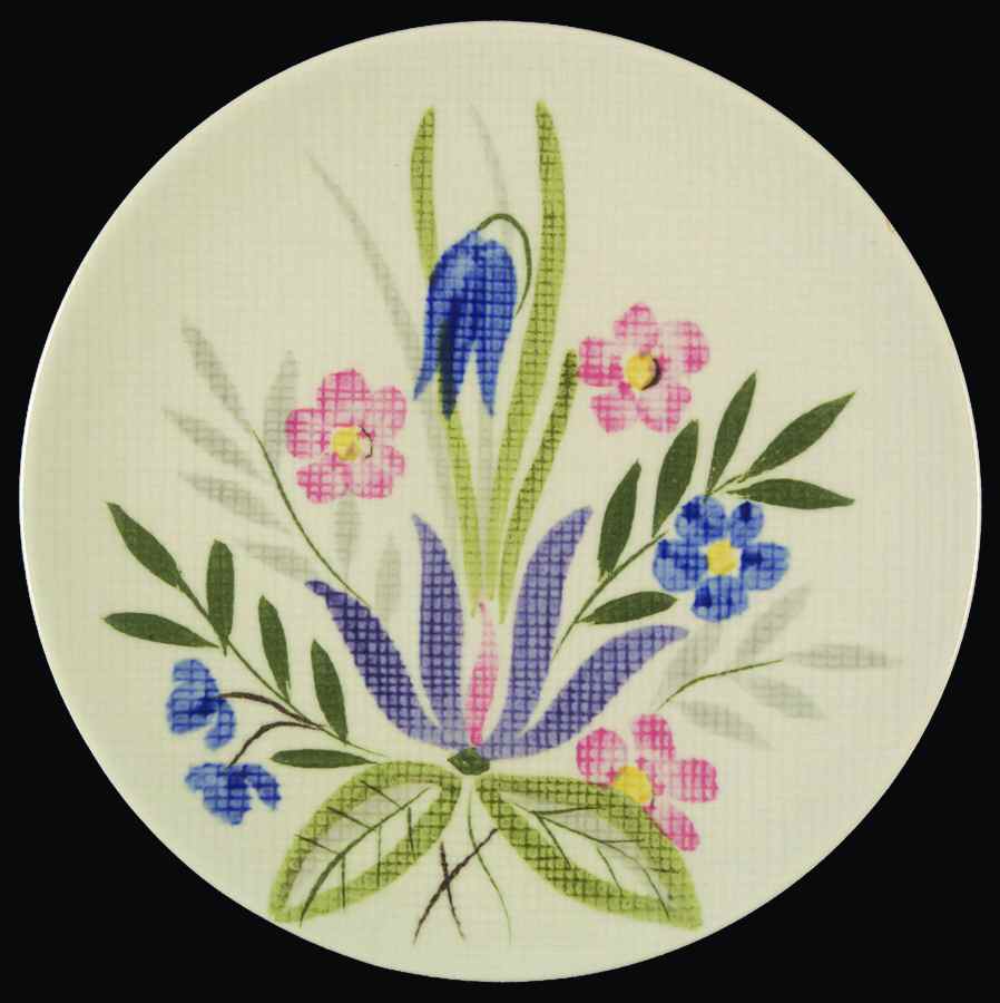 Country Garden Bread & Butter Plate by Red Wing-1
