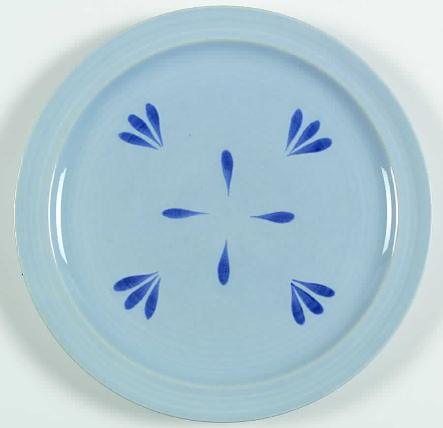 Delta Blue Dinner Plate by Red Wing-1