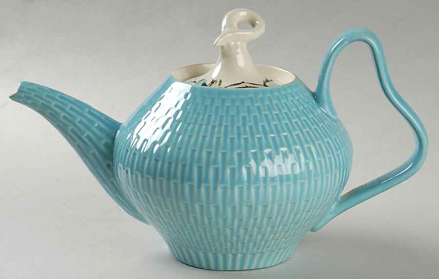 Driftwood Teapot & Lid by Red Wing-1