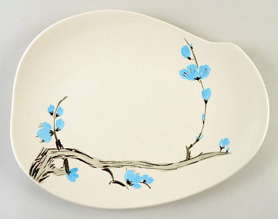 Driftwood 13" Oval Serving Platter by Red Wing-1