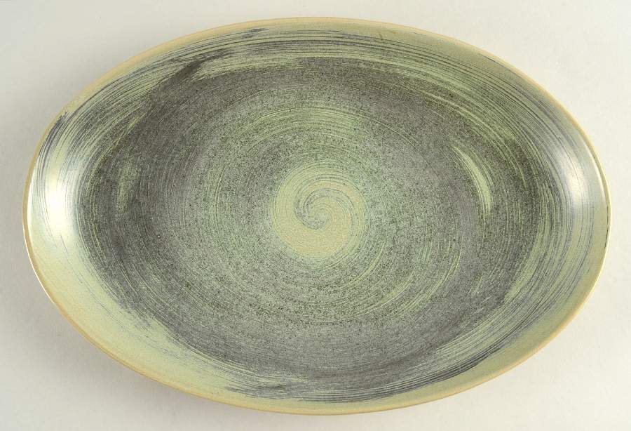 Ebb Tide 13" Oval Serving Platter by Red Wing-1