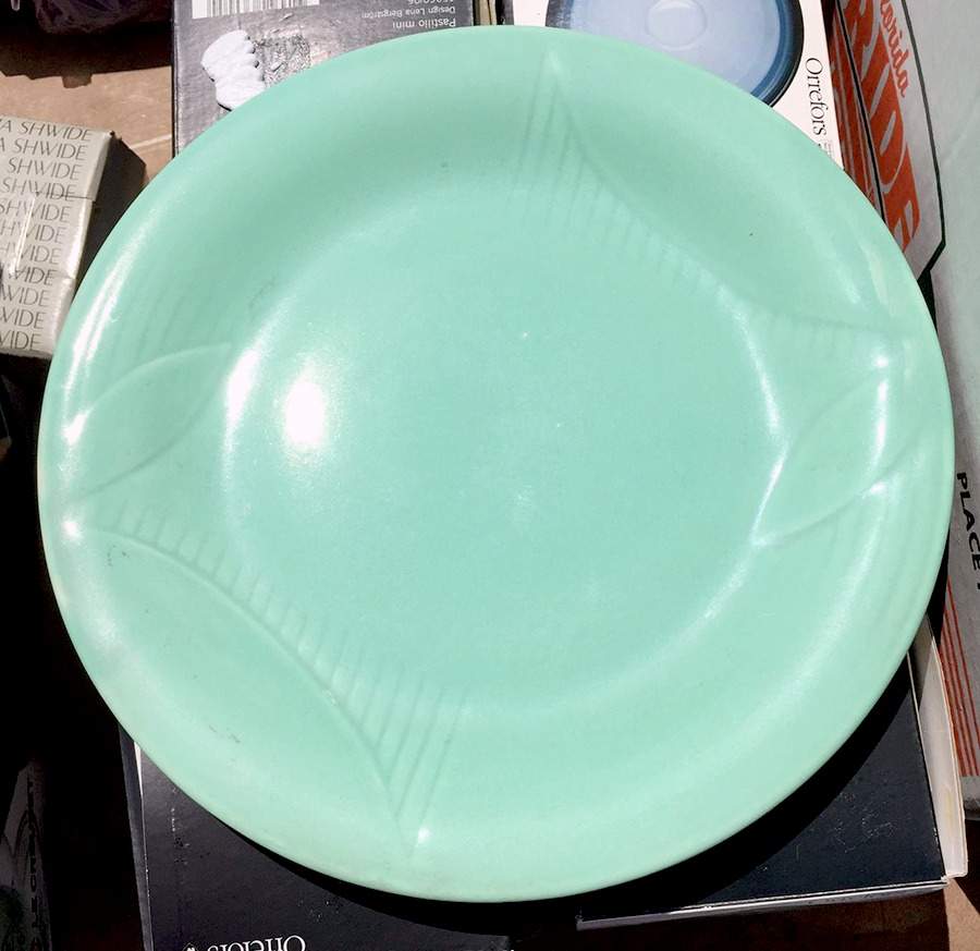 Fondoso Pastel Green Dinner Plate by Red Wing-1